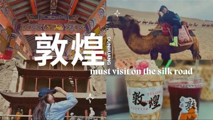 Preview image for the video "Dunhuang-Reiseführer 🐫 | Geheimnisse der Seidenstraße, Mogao-Grotten &amp; Singende Sanddünen".