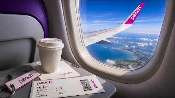 Preview image for the video "پرواز با ارزان‌ترین پرواز اقتصادی Japonsko! 🇯🇵 | از اوساکا به Hokkaido (پِیچ اوییشن) ✈️".