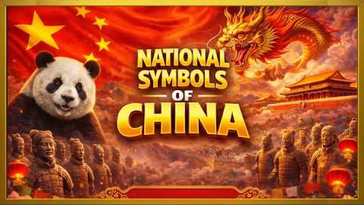 Preview image for the video "Ķīnas nacionālie simboli izskaidroti 🇨🇳 | Karogs, ģerbonis un identitāte".