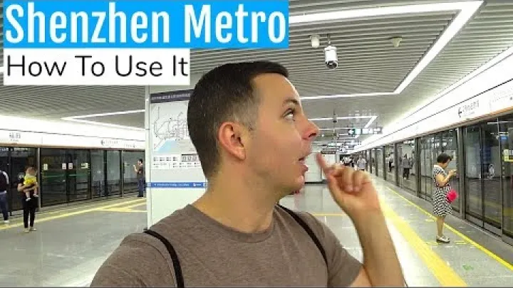 Preview image for the video "Jak používat metro ve městě Shenzhen v Číně".