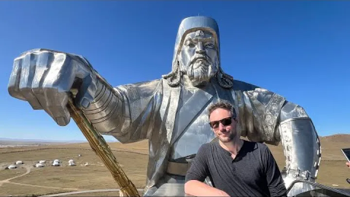 Preview image for the video "Genghis Khan Statue &amp; Terelj National Park Day Tour 🇲🇳 | Camels, Eagles &amp; Mongolia’s History".