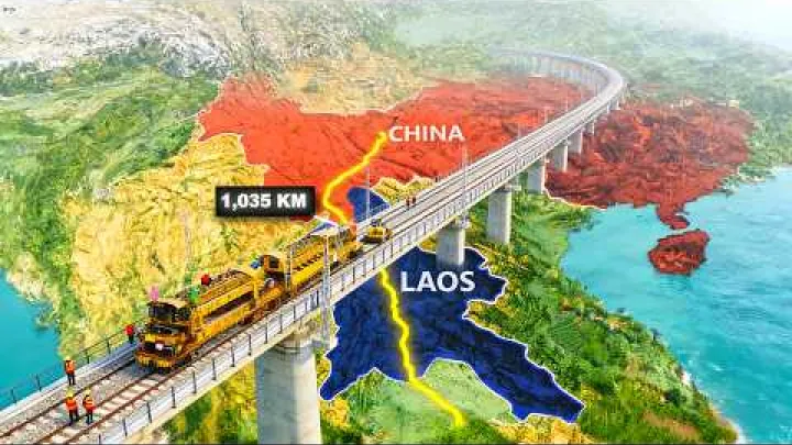 Preview image for the video "Sisällä Kiinan kansantasavalta 20 miljardin dollarin rautatiessä, joka kirjoittaa uudelleen Kaakkois-Aasian".