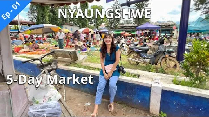Preview image for the video "[EngSub] 🇲🇲 Melawat ke Pasar 5 Hari Nyaungshwe".