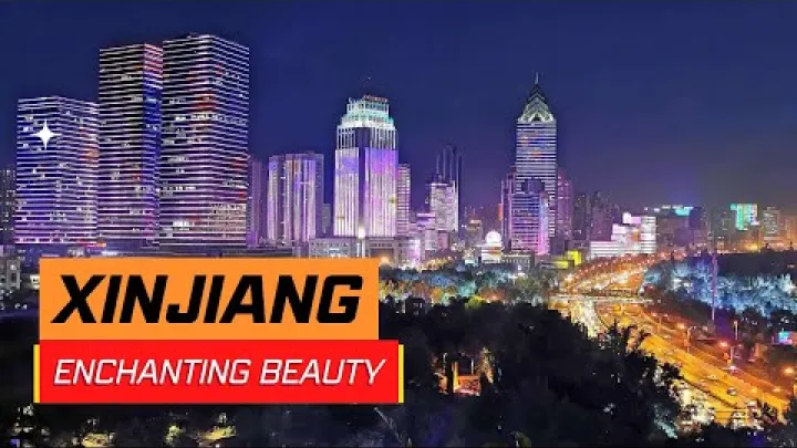 Preview image for the video "Den fortryllende skønhed i Nordvest Kina | Fantastisk udsigt over Urumqi om vinteren".