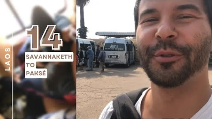 Preview image for the video "🇱🇦 SAVANNAKHET VERS PAKSE (EN MINI VAN LOCAL) 120 000 kips".