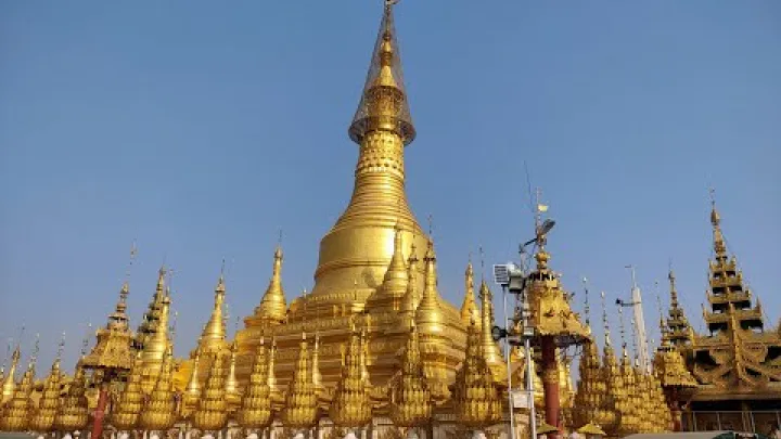 Preview image for the video "シュエサンドー・パゴダ（Shwesandaw Pagoda）、ミャンマー南部、ピイ、".