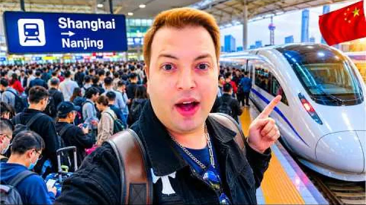 Preview image for the video "Vyzkoušel jsem rychlovlak v Číně ze Šanghaje do Nanjingu (Šílený zážitek!)".