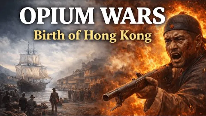 Preview image for the video "Hongkong: Opiové války a zrod koloniálního města (AI rekonstrukce)".