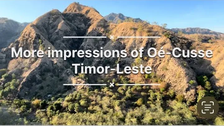 Preview image for the video "Flere indtryk fra Oecussi, Østtimor".