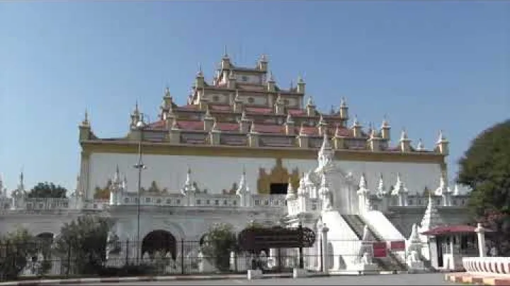 Preview image for the video "Myanmar 13: Mandalay5: Tapak Bukit Mandalay: Pagoda Sandamuni: Dhamma ceti, Shwenandaw Kaung MONSD 480p".