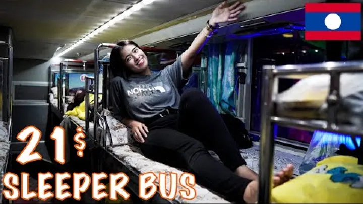 Preview image for the video "How to go to Pakse, Laos by Sleeper Bus : Kissa's Vlog #27".