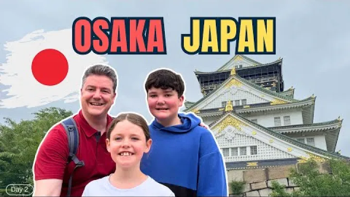 Preview image for the video "ОСАКА, ЯПОНИЯ – Посещение на замъка Осака, небостъргача Умеда Скай Билдинг, Дотонбори, храма Намба Джинджа и още много места".