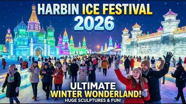 Preview image for the video "ചൈനയിലെ ഹാർബീൻ മഞ്ഞ് ഉത്സവം 2026: പോകുന്നതിന് മുമ്പ് ആരും നിങ്ങളോട് പറയാത്ത കാര്യങ്ങൾ".
