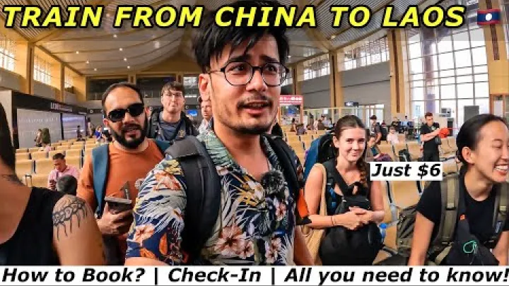 Preview image for the video "Ferrocarril Laos-China | Tren de Luang Prabang a Vang Vieng 📍".
