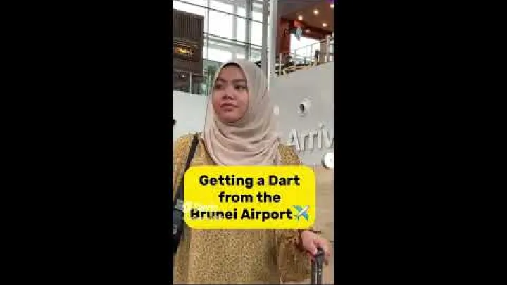 Preview image for the video "Getting a Dart ride from Brunei Airport".