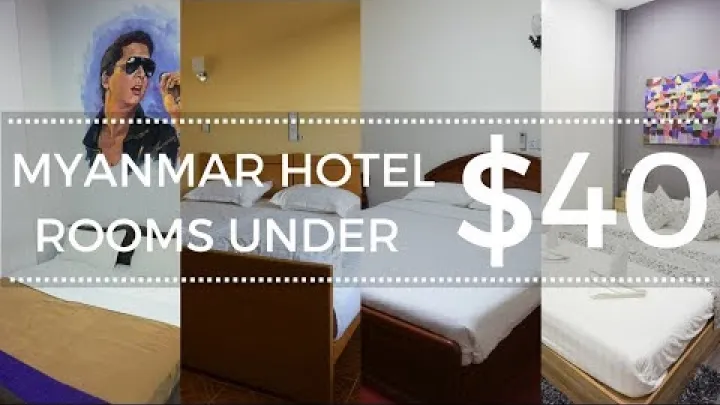 Preview image for the video "Accommodation in Myanmar: What can you expect for $US30-40?".