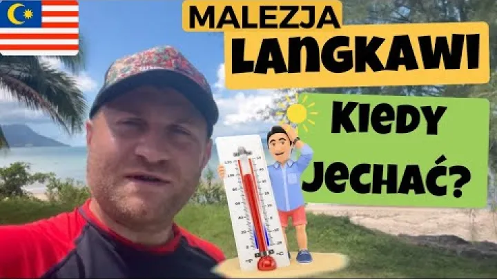 Preview image for the video "🇲🇾Tropikalna wyspa LANGKAWI, kiedy jechać? Kiedy jest najlepsza pogoda? Ile stopni ma morze i basen?".