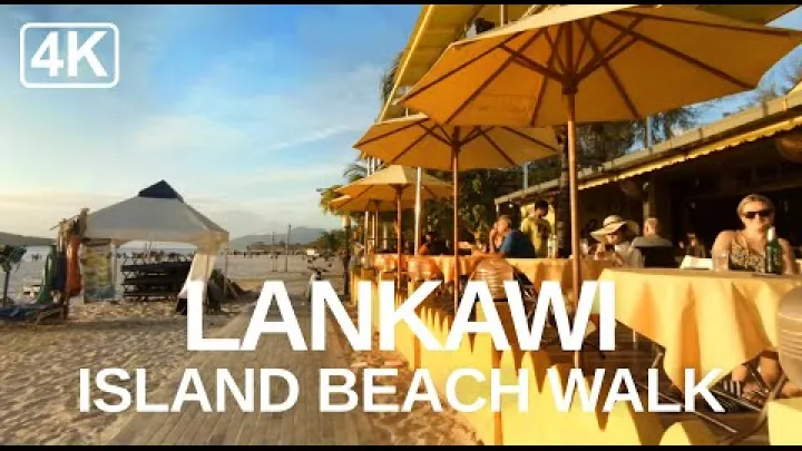 Preview image for the video "Pantai Cenang, Langkawi Island, Malaysia | 4K Walking Tour | No Talking".