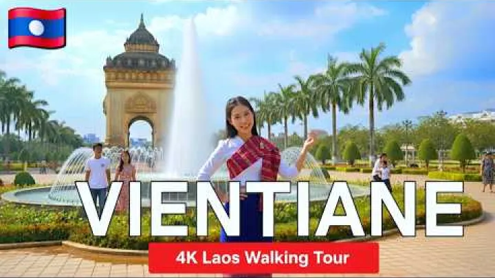 Preview image for the video "Vientiane, Laos 🇱🇦 Nejpodceňovanější hlavní město Asie? | Chrámy a noční život – Procházková 4K HDR tůra".