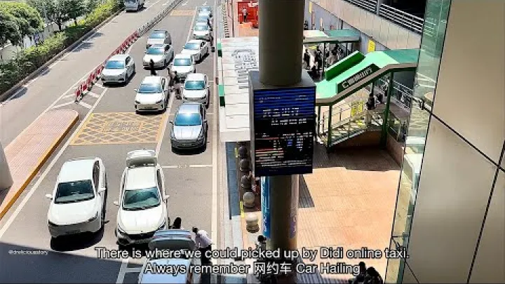 Preview image for the video "GHID PENTRU PRELUAREA CU TAXIUL ONLINE DIDI LA AEROPORTUL INTERNAȚIONAL JIANGBEI DIN CHONGQING, TERMINALUL 3".
