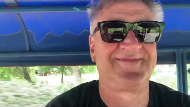 Preview image for the video "Puttering Around Luang Prabang and Across the Mekong by Ferry &amp; Tuk Tuk".