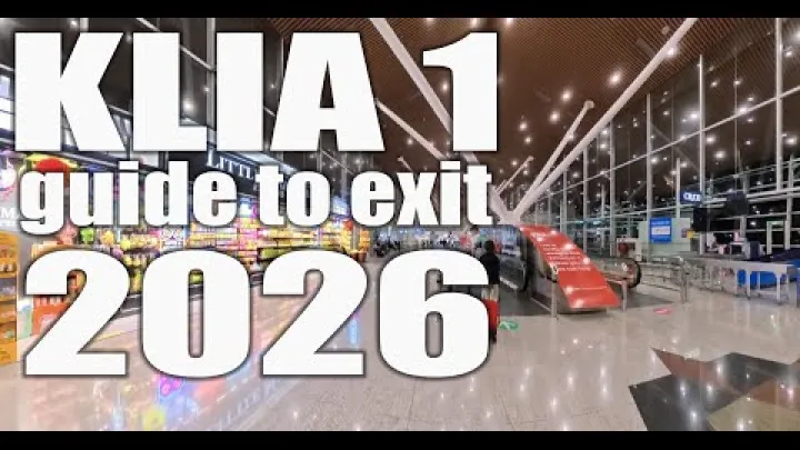 Preview image for the video "Příjezd do Malajsie, Průvodce Mezinárodním letištěm v Kuala Lumpur (KLIA) 2026".