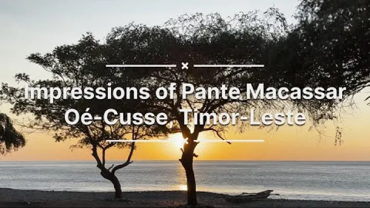 Preview image for the video "Impressioni di Pante Macassar, Oecussi".
