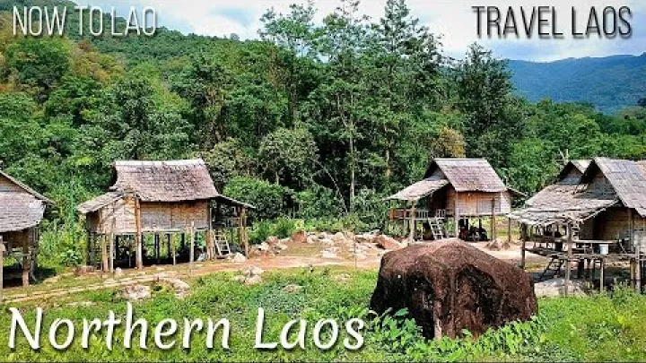 Preview image for the video "Viaggio in Laos: Laos settentrionale - In cerca di cibo a Mư̄ang Sai e poi a Namkat Yorla Pa - Ora in Laos".