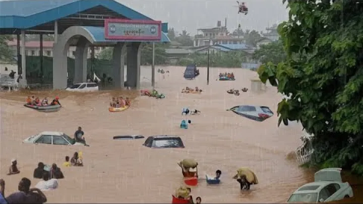 Preview image for the video "Il Myanmar sta sprofondando! Fortissime inondazioni sommergono migliaia di case a Myitkyina!".