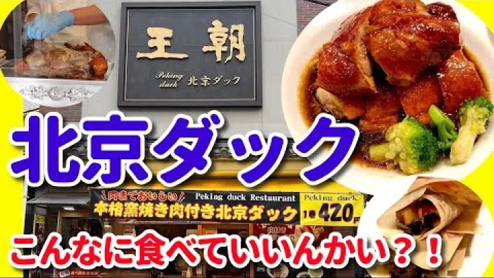 Preview image for the video "【Иокогама – čínská čtvrť 166】 „Dát si pekingskou kachnu v restauraci Wangchao za super nízkou cenu!“ #横浜中華街 #横浜中華街ランチ #yokohama #北京ダック #横浜の歩き方".