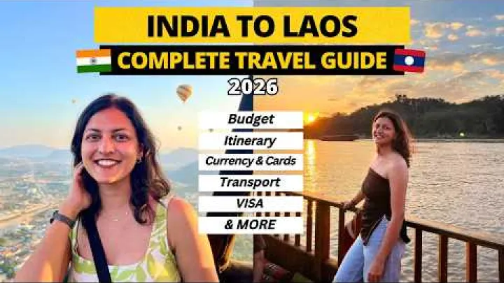 Preview image for the video "Cestovní průvodce Laos z Indie 2026: Náklady, VÍZA, Itinerář a další! | Khushboo Vasudeva".