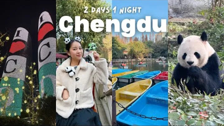 Preview image for the video "Vlog Chengdu | Perjalanan Musim Sejuk ke Bandar Panda &amp; Lampu Malam Menakjubkan! | Fancie di Republik Rakyat China Episod 63".