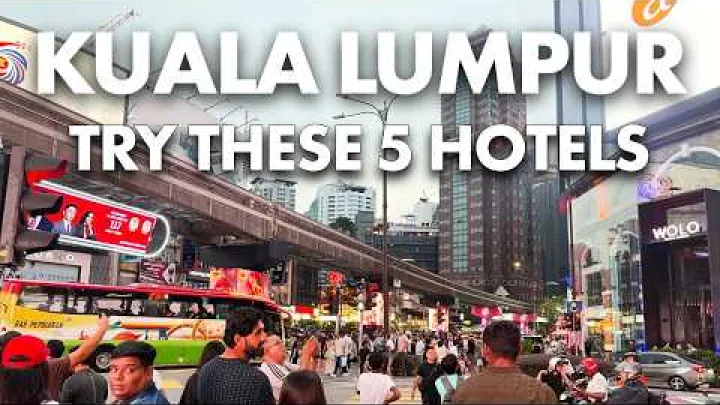 Preview image for the video "Vyzkoušeli jsme 5 hotelů v nejoblíbenějších oblastech v Kuala Lumpur, kde se ubytovat!".