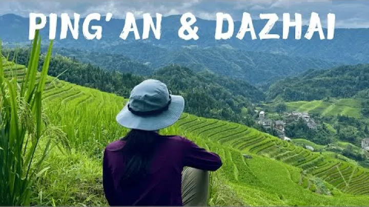 Preview image for the video "Ping'an a Dazhai, Čína: Pěší túra po rýžových terasách Longji".