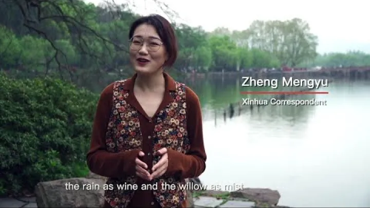 Preview image for the video "Čína z výšky | Jaro v Hangzhou".