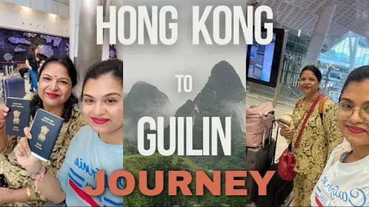 Preview image for the video "การเดินทางจากฮ่องกงไปยังกุ้ยหลิน ประเทศจีน 🇨🇳 ด้วยรถไฟความเร็วสูง #guilin #china #travel #travelvlog".