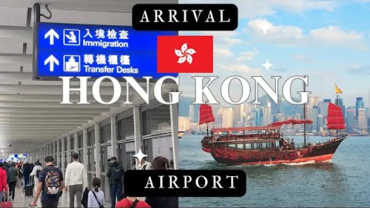 Preview image for the video "Hong Kong Airport T1 Arrival, Immigration, Customs, Transport".