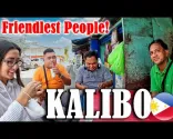 Foreigners Walking Downtown Kalibo, The Capital Of Aklan Philippines