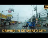 Cotabato'da Şiddetli Yağmurda Sürüş | Tino Tayfunu Sırasında Sabah Yolculuğu