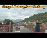 Õhtune jalutuskäik ümber Batang Arau jõe Padangis, Sumatra, Indoneesia, üle Siti Nurbaya silla @amimilaaira