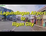 Z letiště Laguindingan do města Iligan, Filipíny, Severní Mindanao