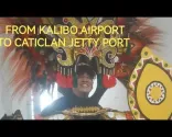 Pirma patirtis keliaujant iš Kalibo oro uosto į Caticlan prieplauką, Filipinai, Vakarų Visajos