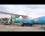 סקירת שדה התעופה סוקותאי, תאילנד וטיסת בנגקוק איירווייז ATR72-500
