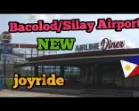 NUOVO Ristorante dell'aeroporto / UN GIRO IN AUTO VERSO L'AEROPORTO DI BACOLOD-SILAY, Filippine, Regione dell'Isola di Negros