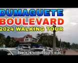 TOUR A PIEDI POMERIDIANO SUL RIZAL BOULEVARD A DUMAGUETE | PORTO DI DUMAGUETE | MARZO 2024