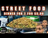 Cena da 3$ in Thailandia, street food al JJ Night Market, Kanchanaburi, Thailandia
