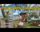 菲律宾卡拉巴松纳苏格布实惠又美观的度假村 | Joyful Paradise Beach Resort | 指南与费用
