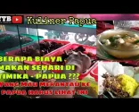 Costo del cibo giornaliero a Timika, Papua