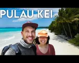 5000 metru balto smilšu pludmale Indonēzijā 🇮🇩 - Kei salas, Maluku - Ngurbloat 💜
