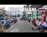 Spacer po Udon Thani, Tajlandia do Central Plaza 4K UHD